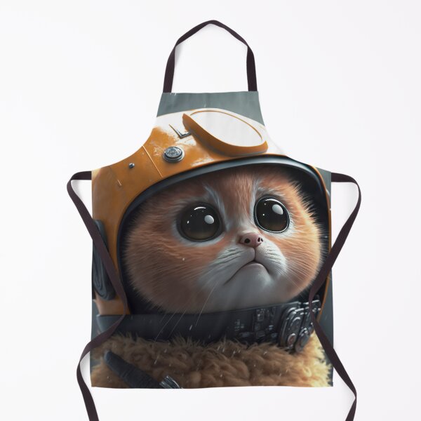 Item preview, working cat, Illustration of adorable kitten with nice fur and funny face expressions created with Generative AI technology designed and sold by outsiderzone.