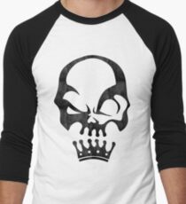Expressive King of Skulls Men's Baseball ¾ T-Shirt