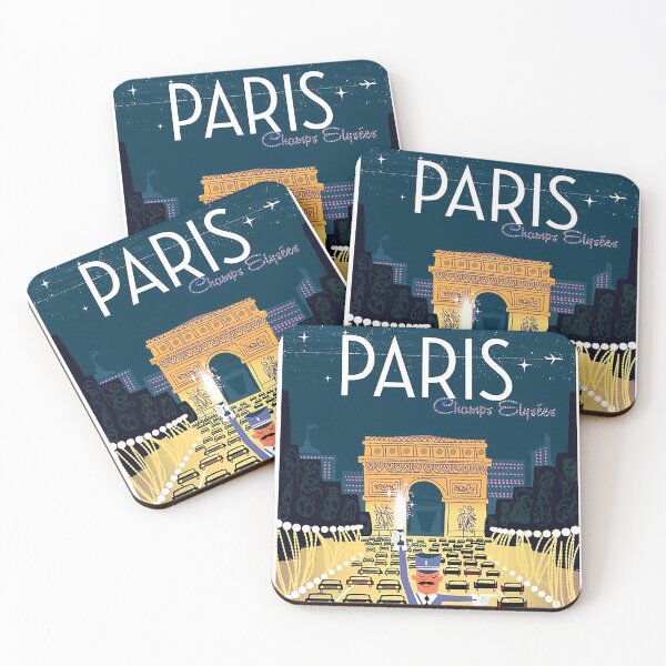 Item preview, Vintage Poster - Paris designed and sold by cmphotographs.