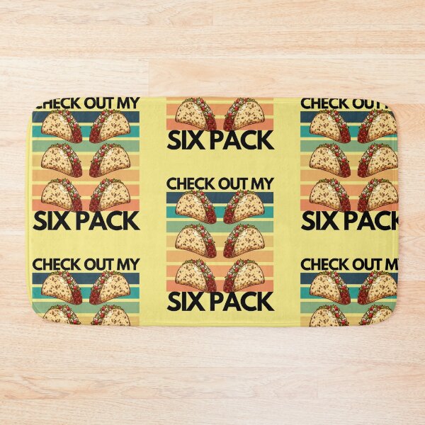 Item preview, Cinco De Mayo Check Out My Six Pack Fitness Taco Funny  designed and sold by Benchamart.