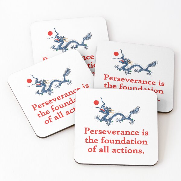 Item preview, Perseverance Is The Foundation - Perseverance Quote designed and sold by CrankyOldDude.