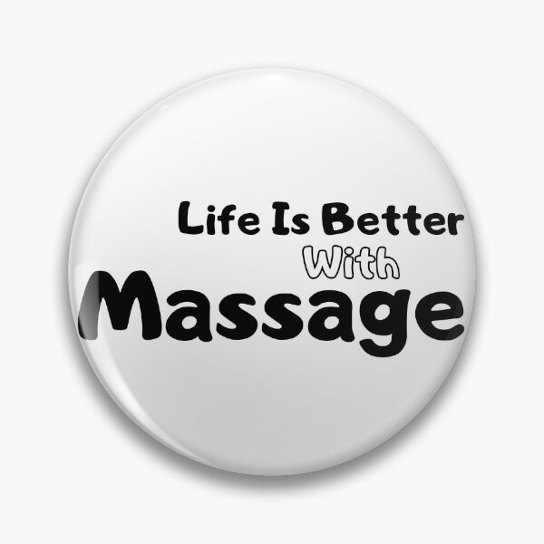 Item preview, Life Is Better With Massage. designed and sold by 91Ivona.