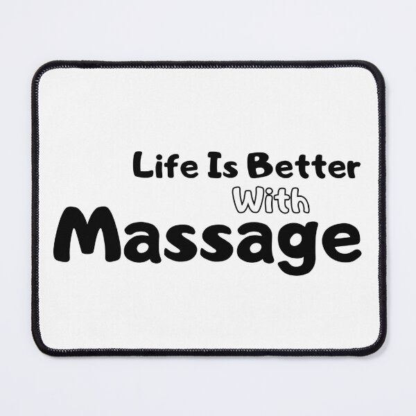 Item preview, Life Is Better With Massage. designed and sold by 91Ivona.