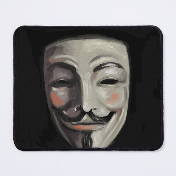 Item preview, V for Vendetta in Digital Oil Paint designed and sold by valentina-arte.