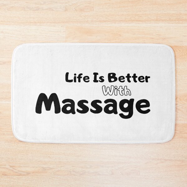 Item preview, Life Is Better With Massage. designed and sold by 91Ivona.
