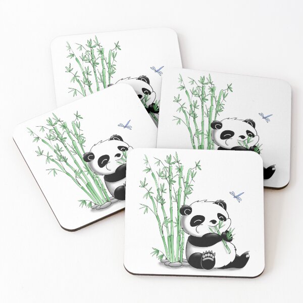 Item preview, Panda Eating Bamboo designed and sold by Shelly Kei.