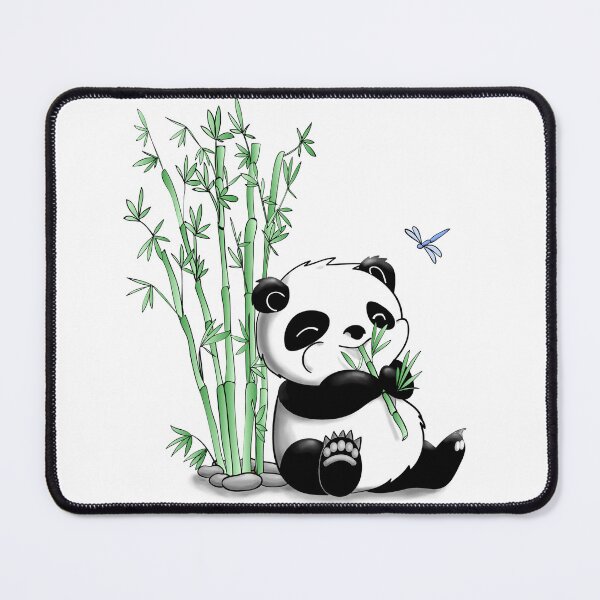 Item preview, Panda Eating Bamboo designed and sold by Shelly Kei.