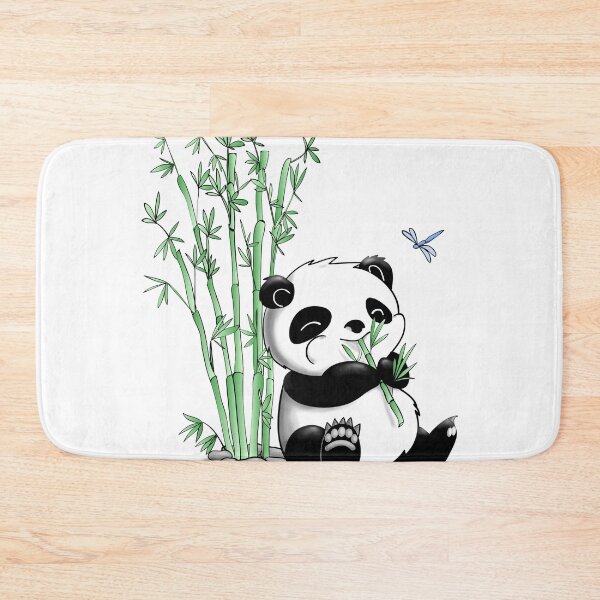 Item preview, Panda Eating Bamboo designed and sold by Shelly Kei.