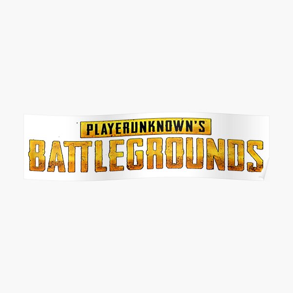 Player Unknown Battlegrounds Posters Redbubble