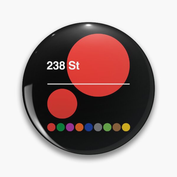Item preview, 238th Street, Kingsbridge Heights, The Bronx, New York Subway designed and sold by ClickForMore.