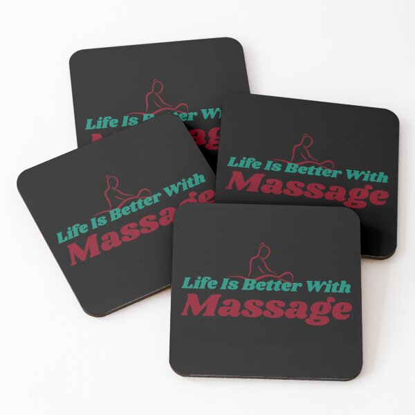 Item preview, Life Is Better With Massage.  designed and sold by 91Ivona.