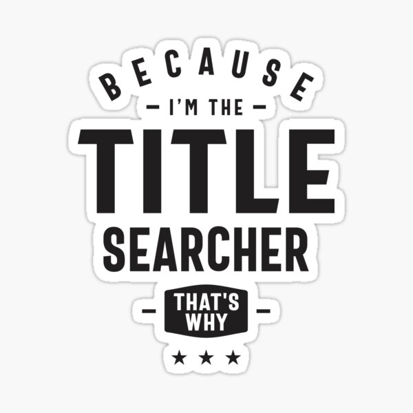 Item preview, Title Searcher Job Title Occupation Birthday Worker  designed and sold by cidolopez.