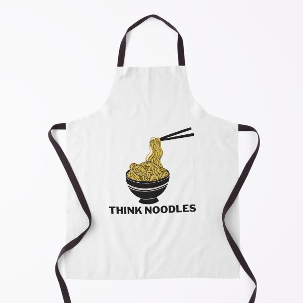 Item preview, Think noodles white bg designed and sold by Lilly Swift.