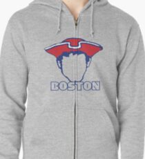 Boston Patriots Zipped Hoodie