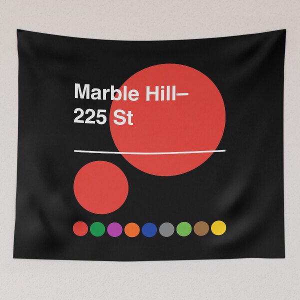 Item preview, Marble Hill - 225th Street, Manhattan, New York Subway designed and sold by ClickForMore.