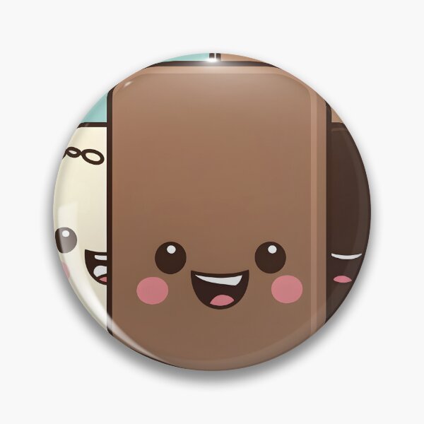 Item preview, kawaii cocholate bar family- cute and happy designed and sold by R.L cases and stickers.