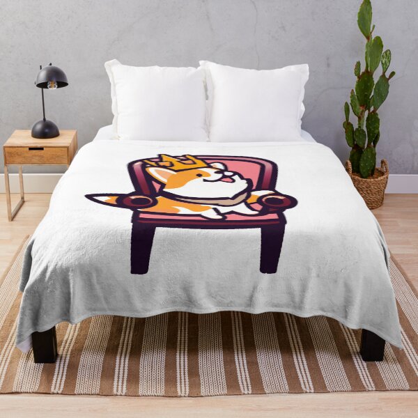 Item preview, king corgi designed and sold by Artaloo.