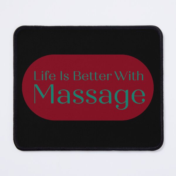 Item preview, Life Is Better With Massage. designed and sold by 91Ivona.