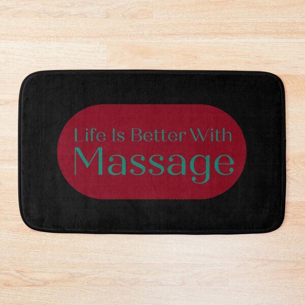 Item preview, Life Is Better With Massage.  designed and sold by 91Ivona.