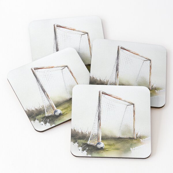 Item preview, Football Goal Watercolour Art, Soccer Digital Wall Art | Original Art | Home Decor designed and sold by Peek-Designs.