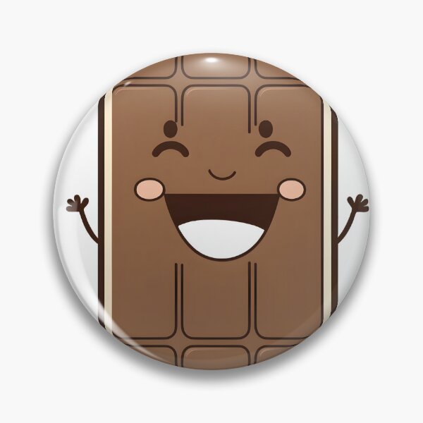 Item preview, kawaii chocolate bar- cute and happy designed and sold by R.L cases and stickers.