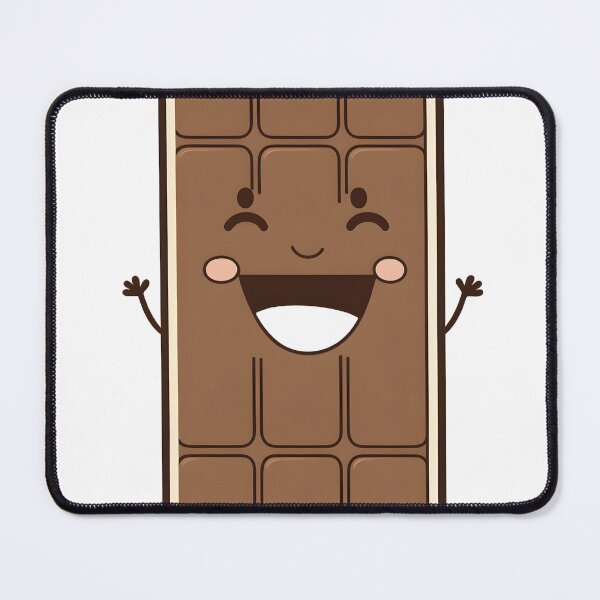 Item preview, kawaii chocolate bar- cute and happy designed and sold by R.L cases and stickers.