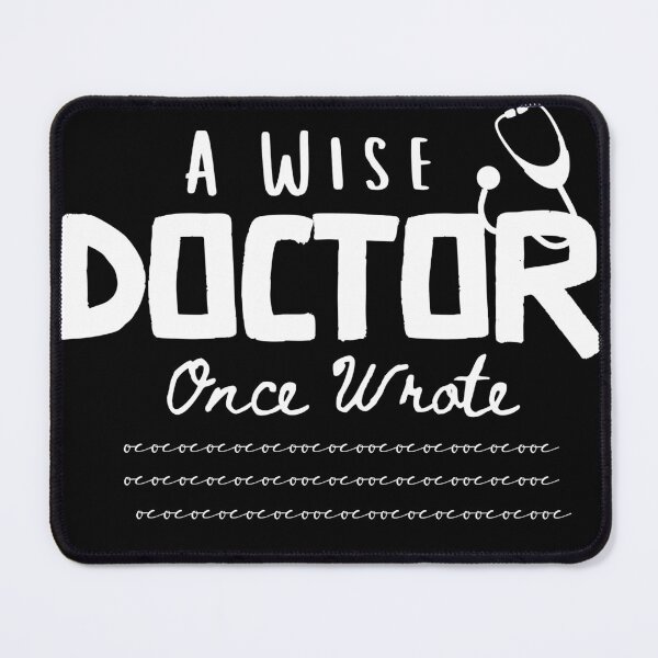 Item preview, A Wise Doctor Once Wrote Medical Doctor Handwriting Funny T-Shirt designed and sold by zakibenj.