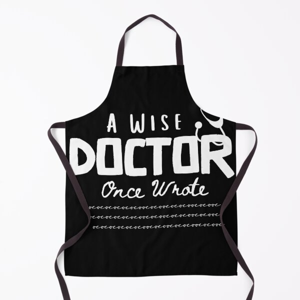 Item preview, A Wise Doctor Once Wrote Medical Doctor Handwriting Funny T-Shirt designed and sold by zakibenj.