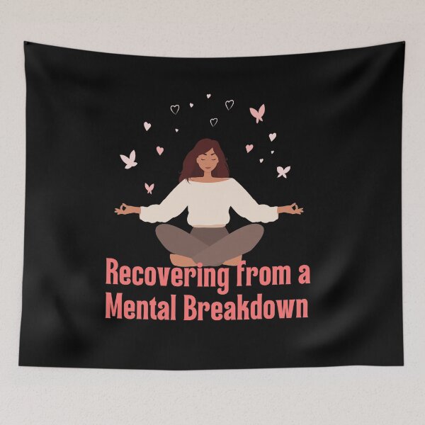 Item preview, Recovering from a Mental Breakdown - Embracing Self-Care and Mental Health designed and sold by senouz.