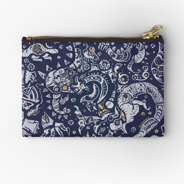 Night Abstract Dream. Unknown Space Zipper Pouch