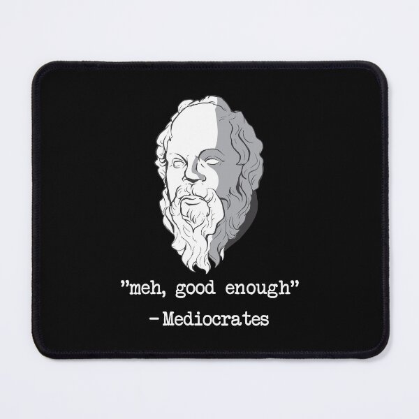 Item preview, Funny Sarcastic Socrates Quote Cartoon designed and sold by MrEddie10.
