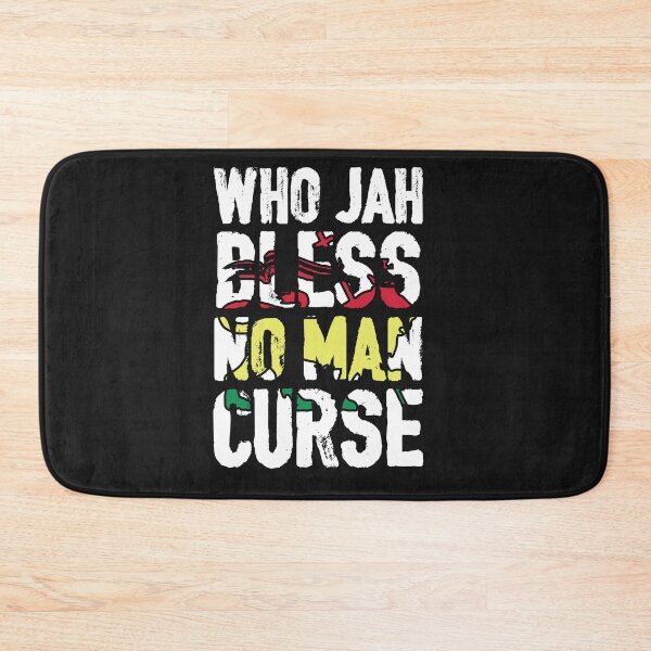 Item preview, WHO JAH BLESS NO MAN CURSE - MOTIVATIONAL INSPIRATIONAL QUOTE designed and sold by Streetwear701.
