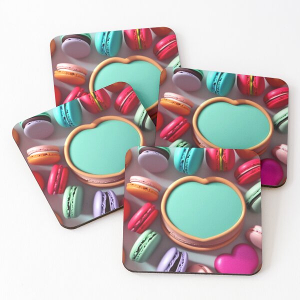Item preview, Macaron Heart designed and sold by Digiheart.