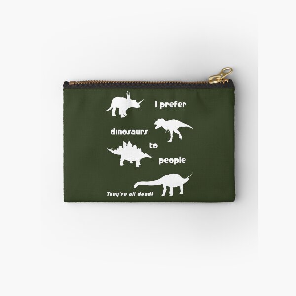 Item preview, I prefer dinosaurs to people ... (white) designed and sold by SolidEarthArt.