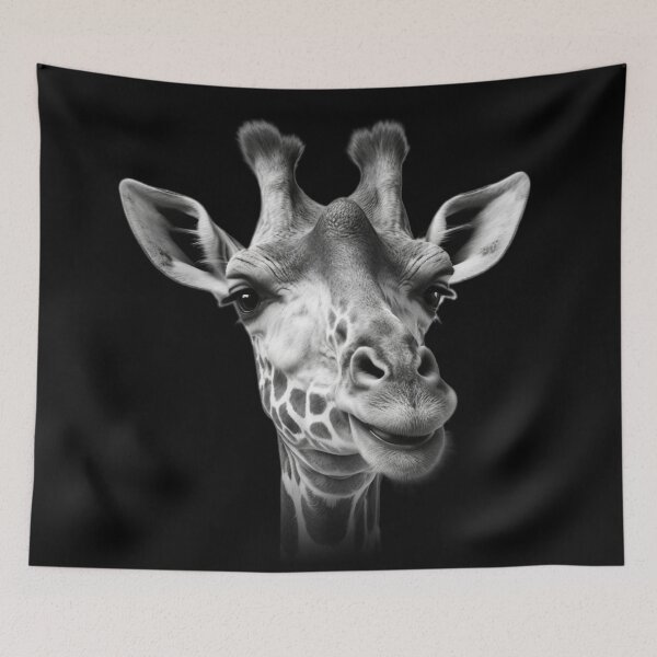 Item preview, smiling giraffe designed and sold by Diamaber.