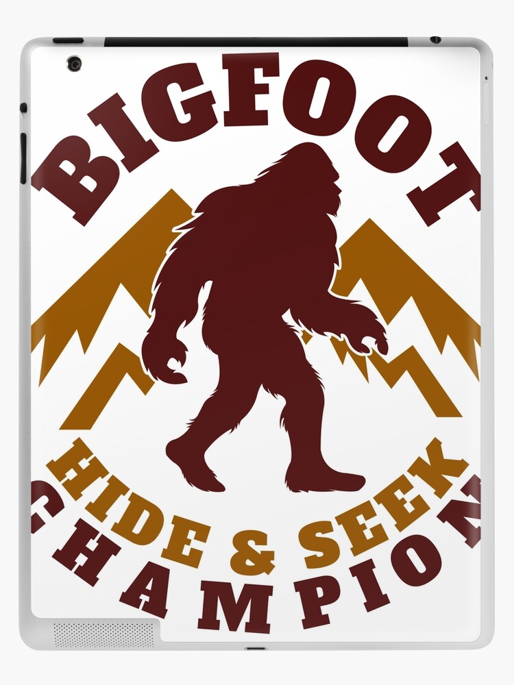 Bigfoot Hide And Seek Champion Bigfoot Hunter Ipad Case Skin By Zkoorey Redbubble