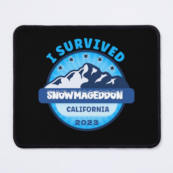 Item preview, Funny California Freeze I Survived Snowmageddon designed and sold by OliviaGbyKyro.