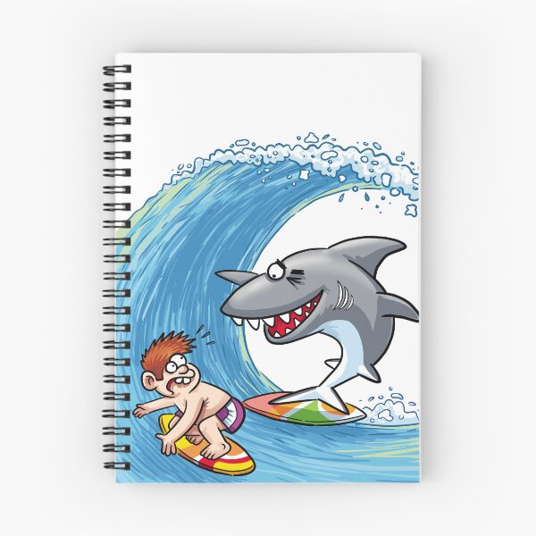 Item preview, Joker Surfer Shark With Surfer Boy designed and sold by ChickKingdom.