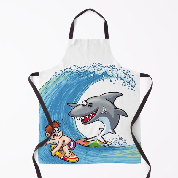Item preview, Joker Surfer Shark With Surfer Boy designed and sold by ChickKingdom.