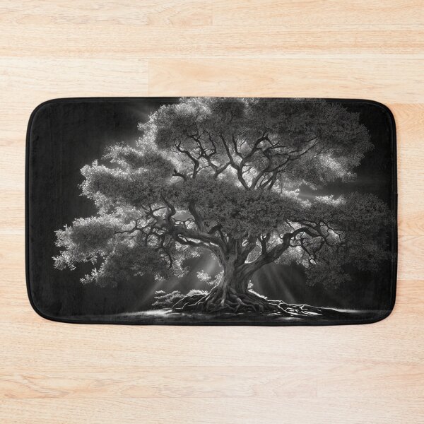 Item preview, The Tree of Life in Classic Photo Realistic Black and White designed and sold by ImageVortex.