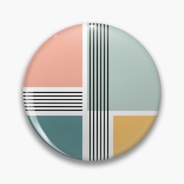 Item preview, Colorful modern geometric shapes designed and sold by BattaAnastasia.