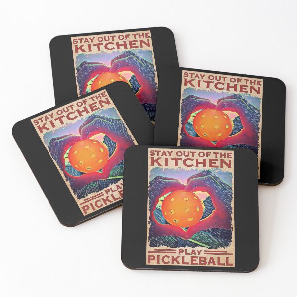 Item preview, PICKLEBALL Stay Out Of The Kitchen play pickleball designed and sold by SameeraDammeyer.