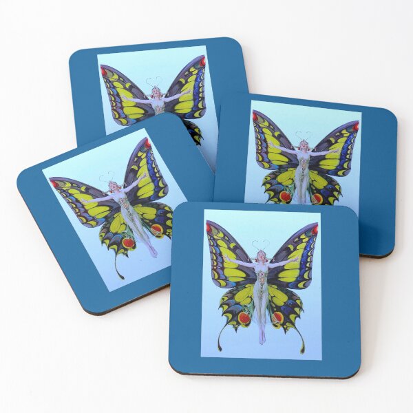 Item preview, BUTTERFLY : Vintage 1922 Flapper Advertising Print designed and sold by posterbobs.