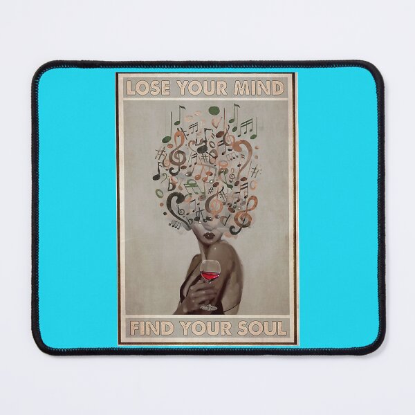 Item preview, imagining music and holding a glass of drink designed and sold by MgPrint.