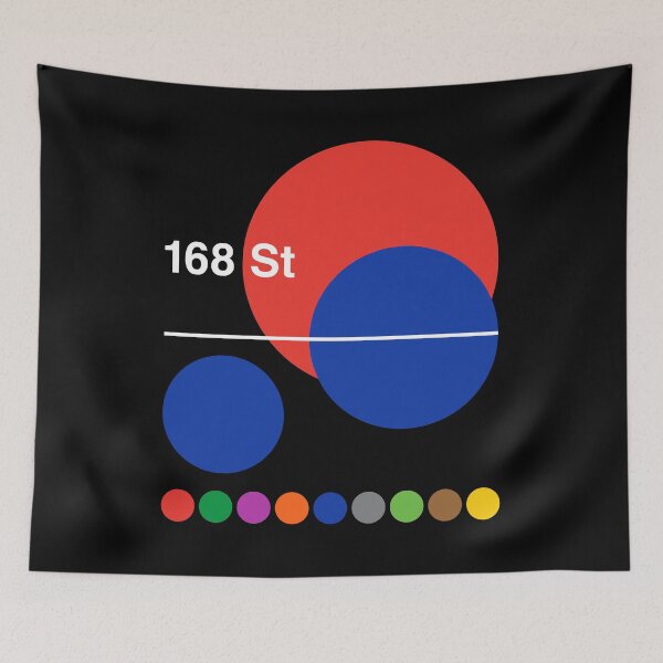 Item preview, 168th Street, Washington Heights, Manhattan, New York Subway designed and sold by ClickForMore.