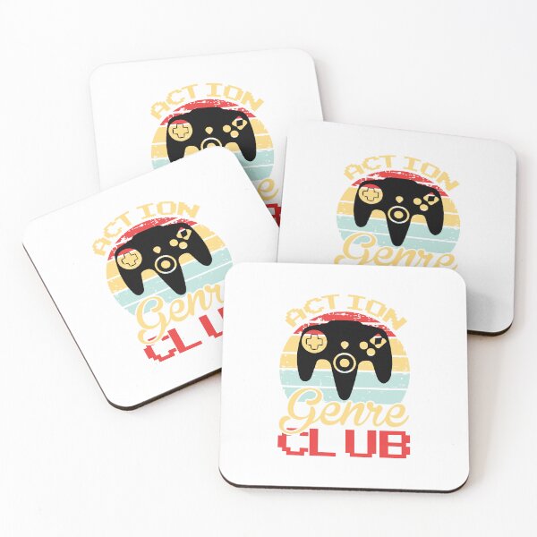Item preview, ACTION GENRE CLUB designed and sold by SticerOcean.