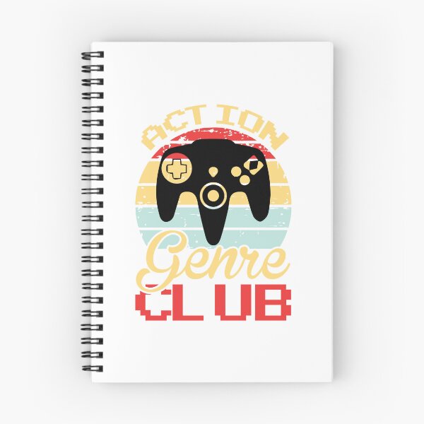 Item preview, ACTION GENRE CLUB designed and sold by SticerOcean.