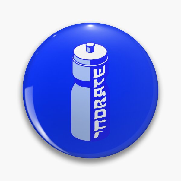 Item preview, ChaiDrate Blue Water Bottle Sticker designed and sold by MorahFish.