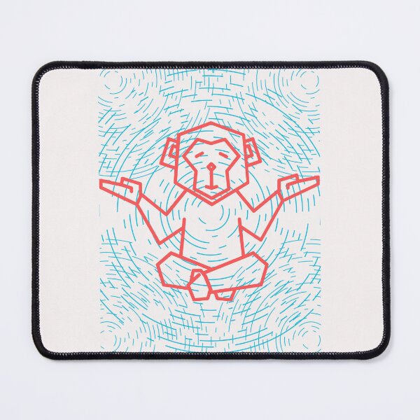 Item preview, Monkey meditation  designed and sold by Simo0455.