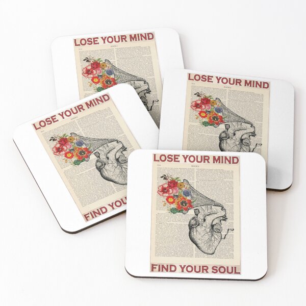 Item preview, Vintage Lose Your Mind Find Your Soul Poster Long designed and sold by MgPrint.